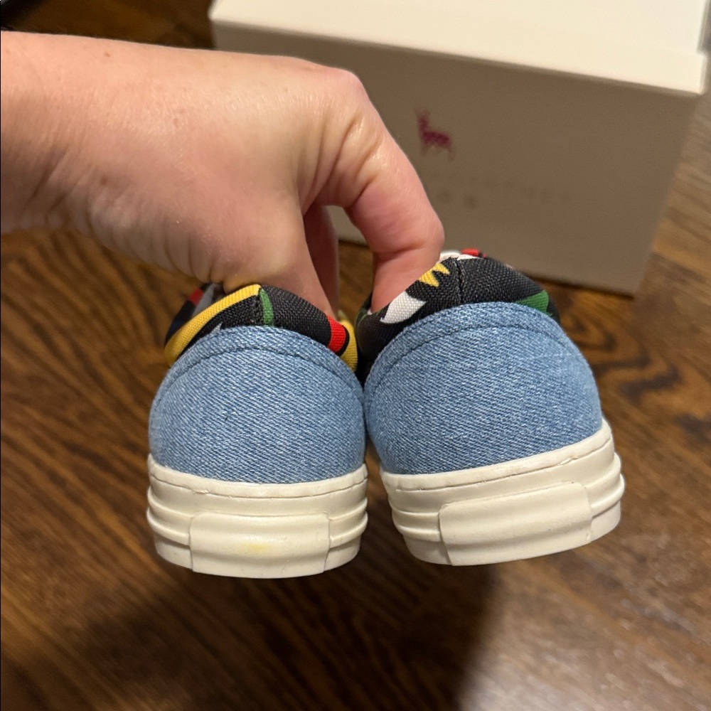 Stella McCartney Kids Brand New Colorful Patterned Sneakers - Picture 7 of 8